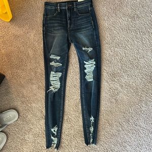 NWT American Eagle super hi-rise jeggings size 6 LONG